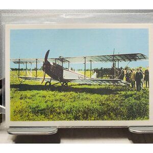 Vintage Canadian Aviation Postcard Featuring Caribou Stage At Clinton B.C. 1887